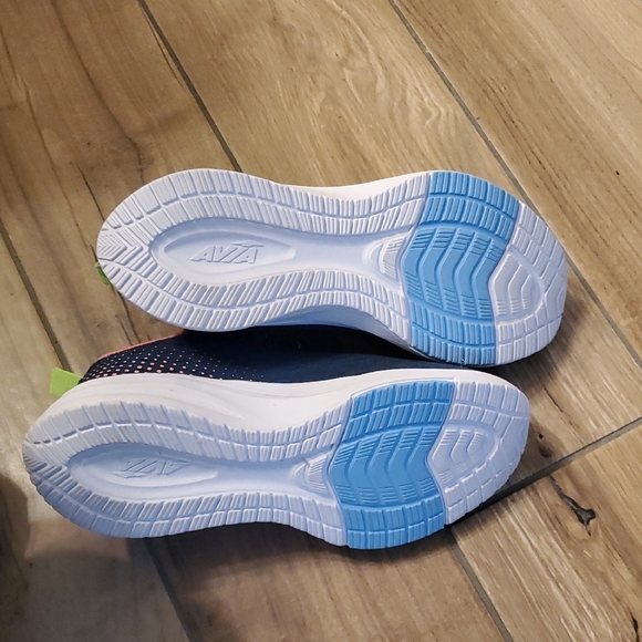 New! AVIA Blue and Pink Athletic Sneakers With Memory Foam Size 7 - Picture 5 of 5